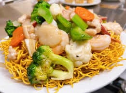 Seafood Cantonese Chow Mein